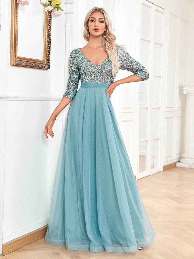 Fashion Elegant Prom Evening Dress - Mubimart