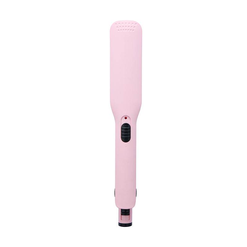 Hair Curler And Straightener Dual-use Electric Hair Straightener - Mubimart