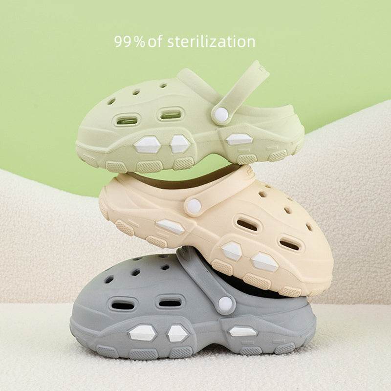Clogs Shoes Summer Thick Bottom Sandals Outdoor Garden Shoes - Mubimart