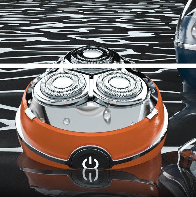 Electric Shavers For Men Wet And Dry Rechargeable Mens Razor Waterproof Electric Razor Portable Face Shaver Cordless Travel USB Charging - Mubimart