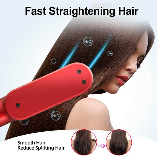 Hair Straightener USB Wireless Charging - Mubimart