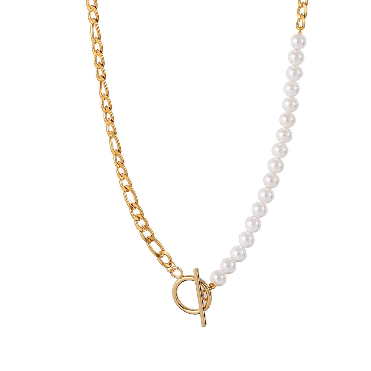 Fashion Pearl Chain Necklace For Women - Mubimart