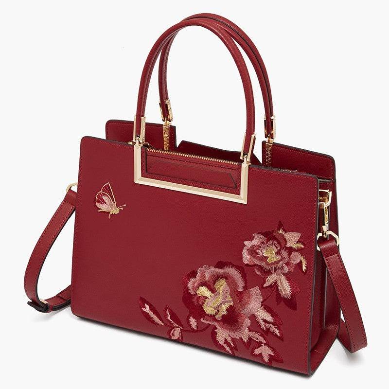 Fashion Embroidered Crossbody Bag Women - Mubimart