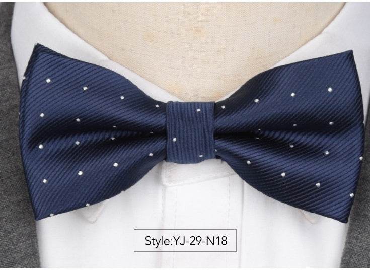Men's Bow Ties Groom's Groomsmen Highlights - Mubimart