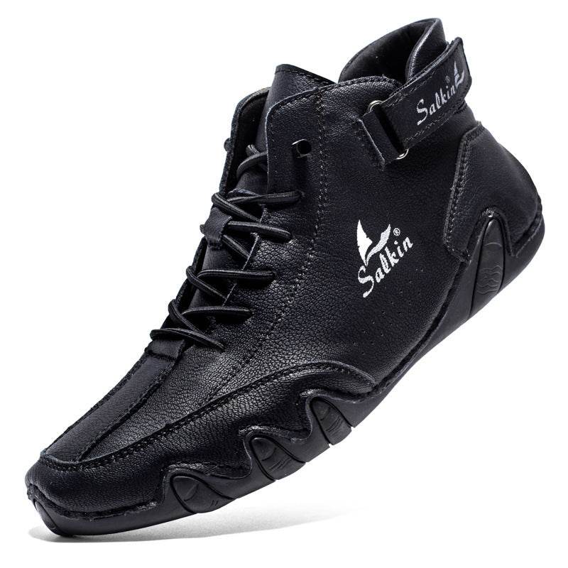 Summer Men's Casual Ankle Boots - Mubimart
