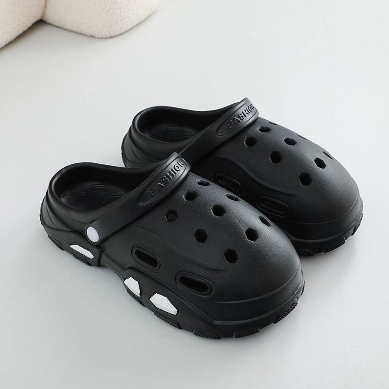 Clogs Shoes Summer Thick Bottom Sandals Outdoor Garden Shoes - Mubimart