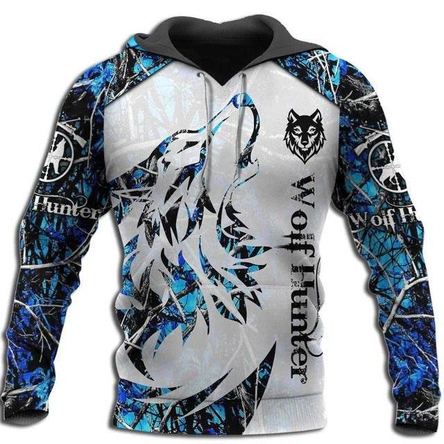 Hoodies For Men Cool Animal-print Street - Mubimart
