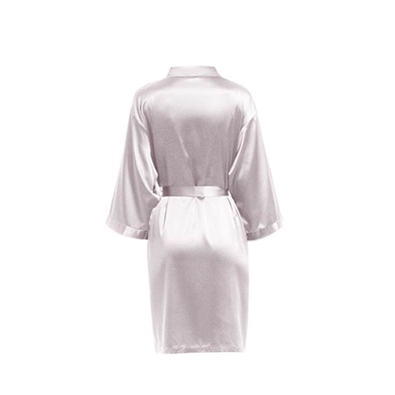 Wedding Thin Summer Cuff Covered Nightgown Plus Size - Mubimart