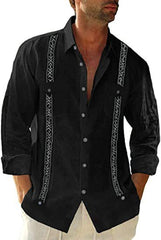 Men's Linen Shirt Abela Cuban Shirt