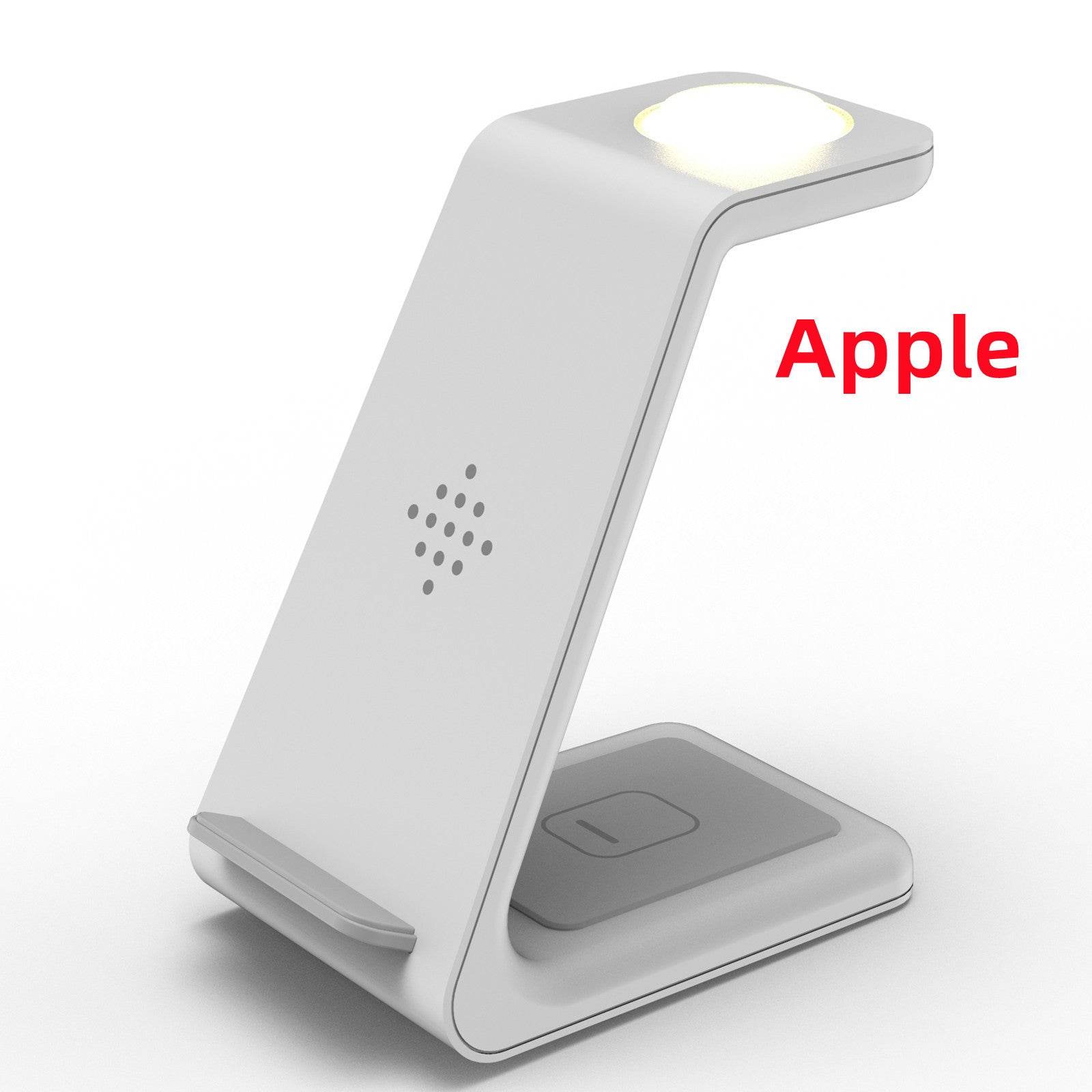 3 In 1 Fast Charging Station Wireless Charger Stand Wireless Quick Charge Dock For Phone Holder - Mubimart
