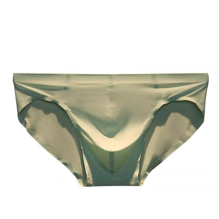 Men's Ice Silk Seamless Briefs - Mubimart