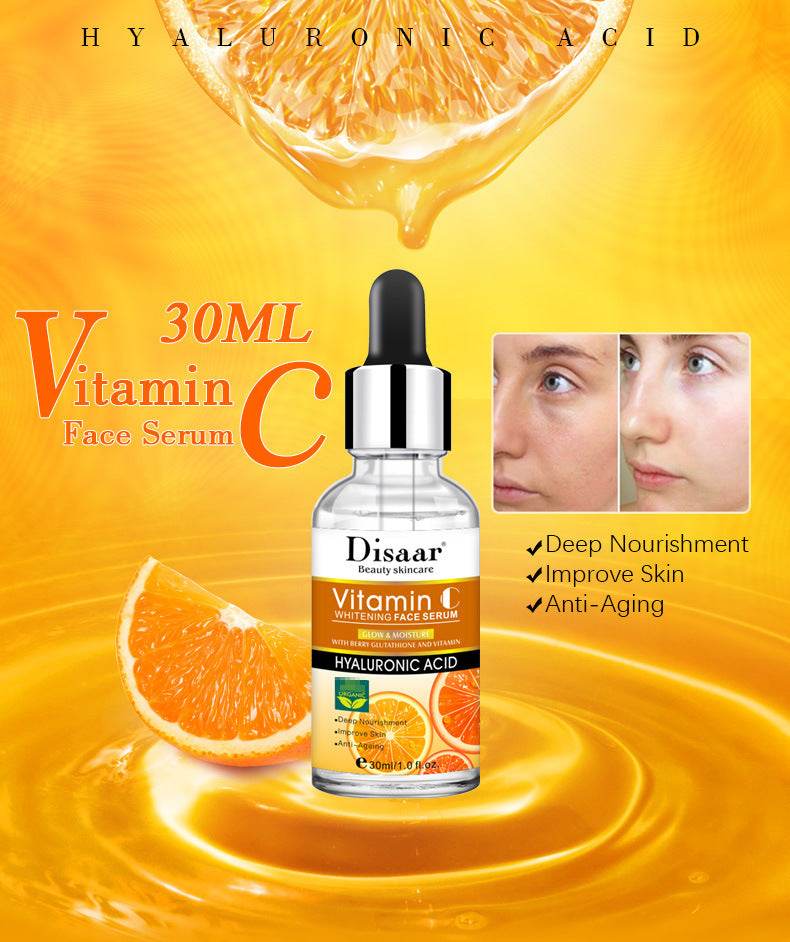 Hyaluronic Acid Vitamin C Face Serum Whitening - Mubimart