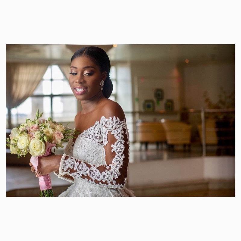 Custom Wedding Gown Bridal Dresses - Mubimart