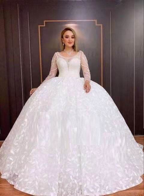 Custom The New Wedding Gown Bridal Dresses - Mubimart