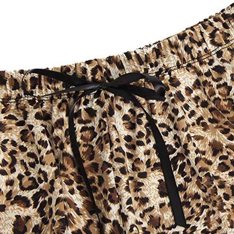 Home Ladies Tank Top Shorts Pajama Set - Mubimart