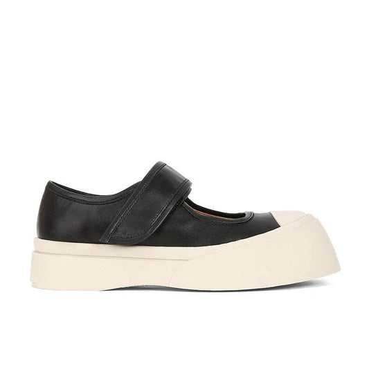 Velcro Platform Mary Jane Shoes Women - Mubimart