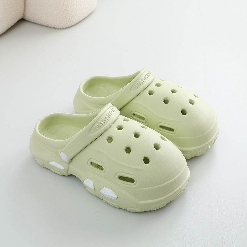 Clogs Shoes Summer Thick Bottom Sandals Outdoor Garden Shoes - Mubimart