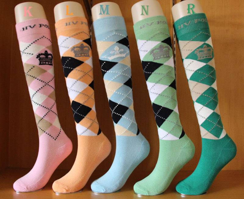 Boots Socks Imported HV Equestrian Polo Socks Boots Socks - Mubimart