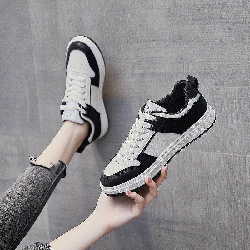 New Women Casual Sneakers Fashion Whiter Comfortable Sneakers - Mubimart