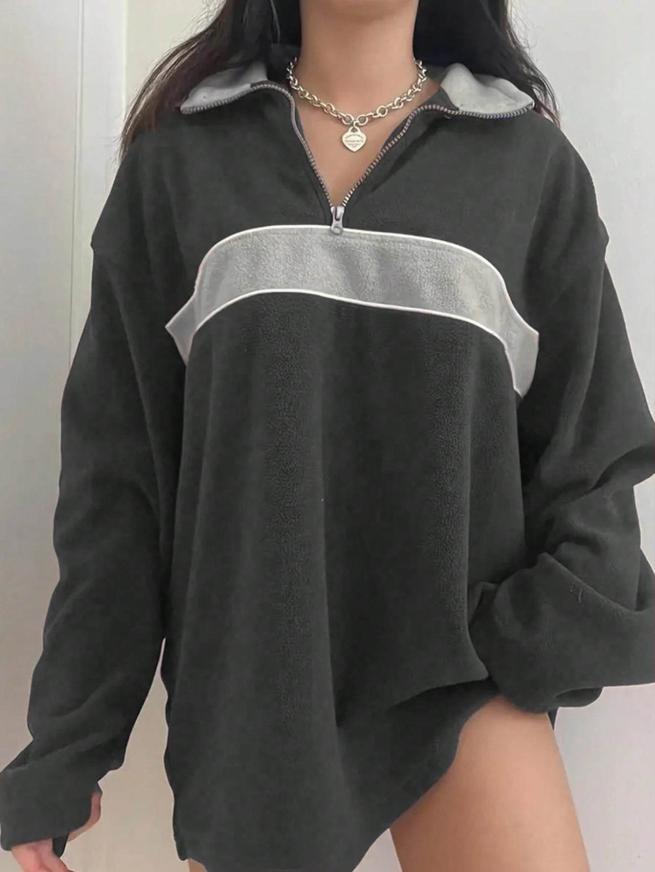 Women's Long-sleeved Casual Hoodie - Mubimart