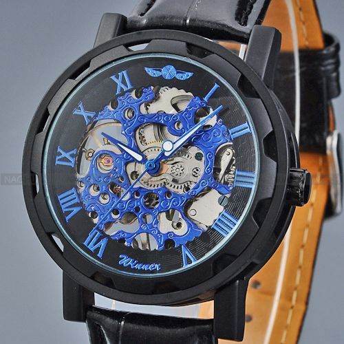 Hollow Mechanical Watch Men's And Women's Watches Foreign Trade Mechanical Watches - Mubimart