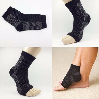 New Foot Angel Anti Fatigue Compression Ankle Socks - Mubimart -  