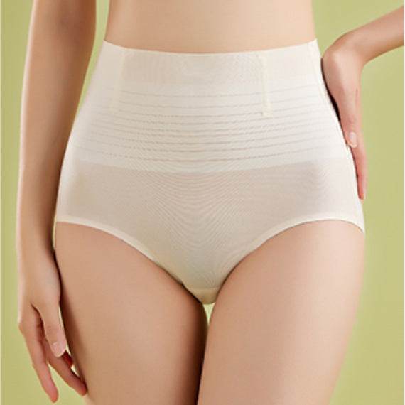 Women's Seamless Beautiful Buttocks Waist High Waist Butt Lift Panties - Mubimart