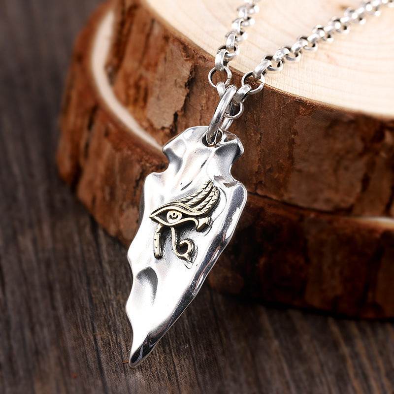 Mens Fashion Hip Hop Style Pendant Necklace - Mubimart