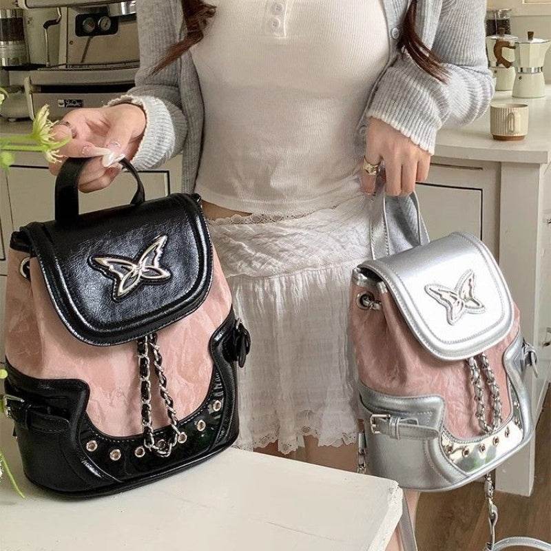 New Commuter Chain Backpack For Women - Mubimart