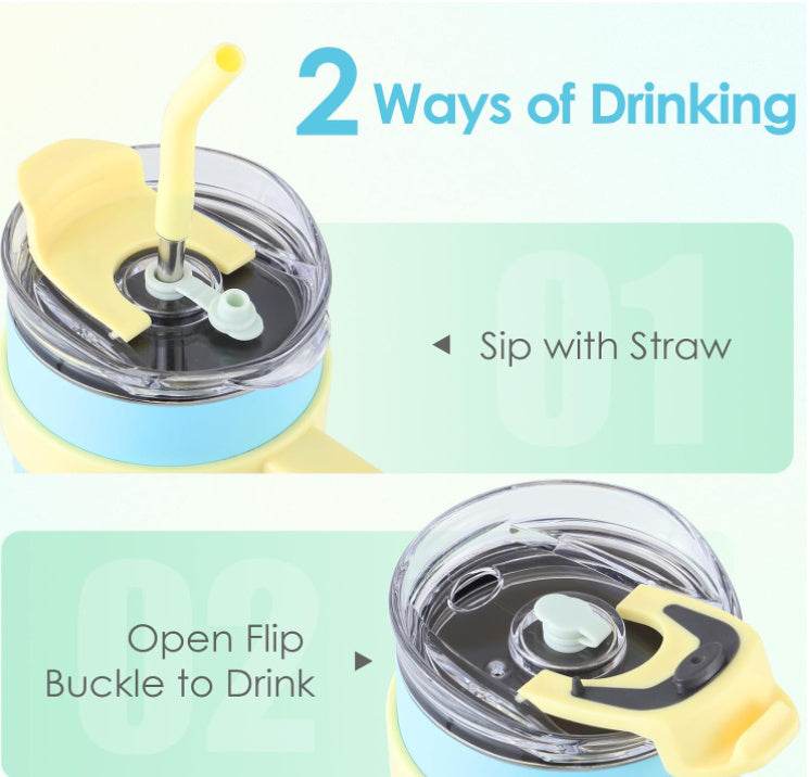 Ochapa 40 Oz Tumbler With Handle Straw Lid Insulated Vacuum Stainless Steel Travel Tapered Mug Gift Coffee Cup Holder Friendly Keep Cold Or Hot Sweat Proof Resuable - Mubimart