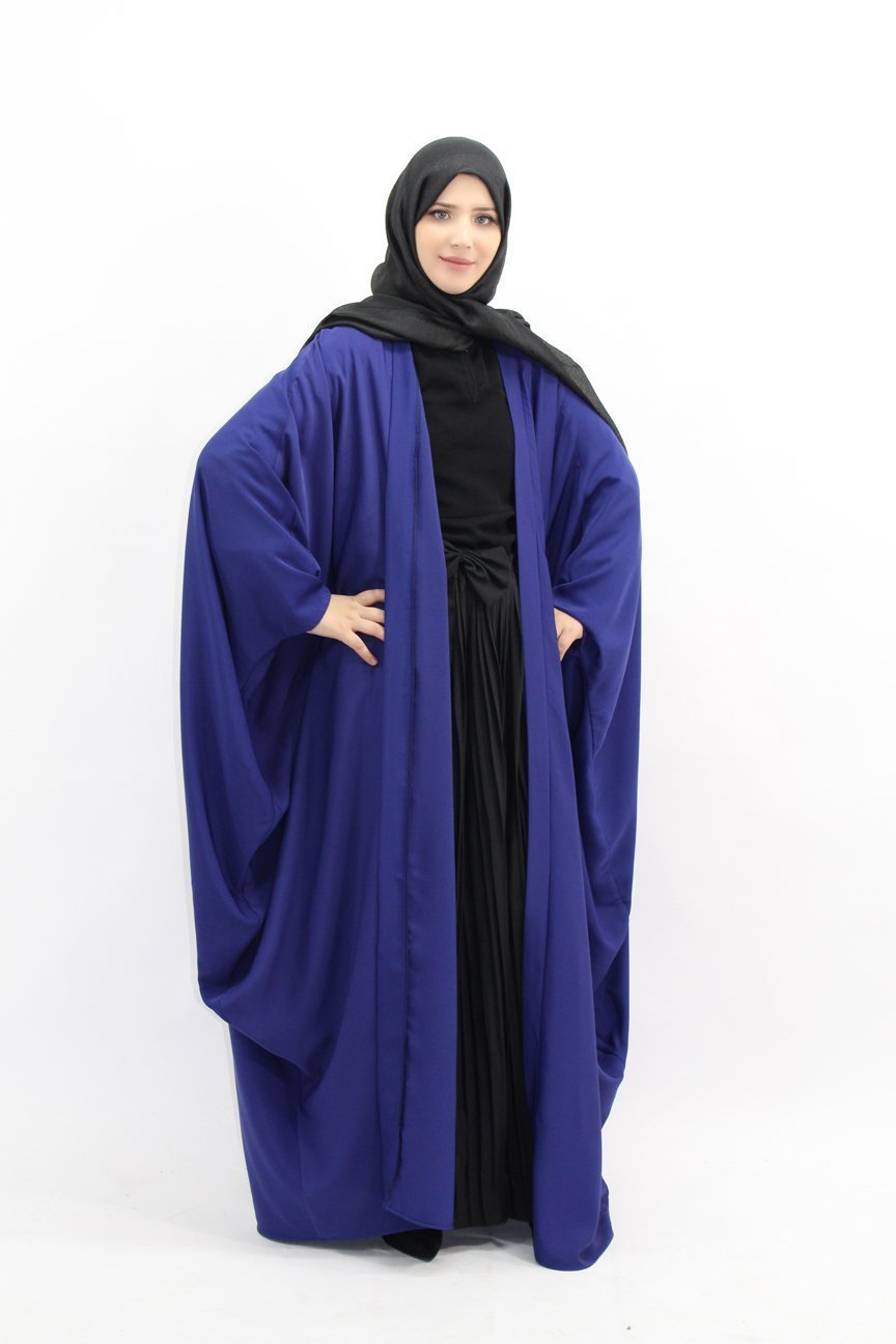 Women's Solid Plus Size Cardigan Robe - Mubimart - Plus Size Robe 