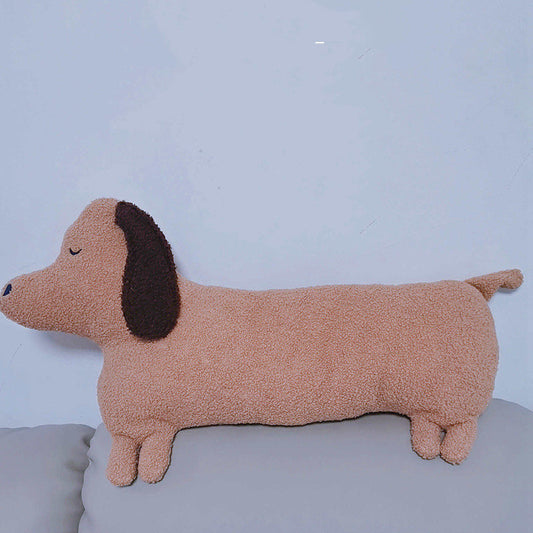 Dachshund Dog Cute Long Throw Pillow