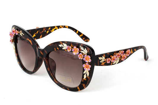 Women Sunglasses Flower - Mubimart