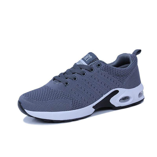 Dense Mesh Flyknit All-matching Comfortable Casual Women Sneaker - Mubimart