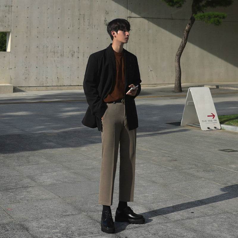Slim-fitting Suit Leisure Suit Pant - Mubimart