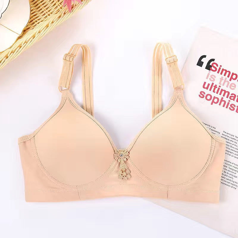 Women's Wireless Bra Breathable Large Size - Mubimart -  