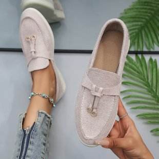 Slip-on High-end Loafers Gommino Women - Mubimart