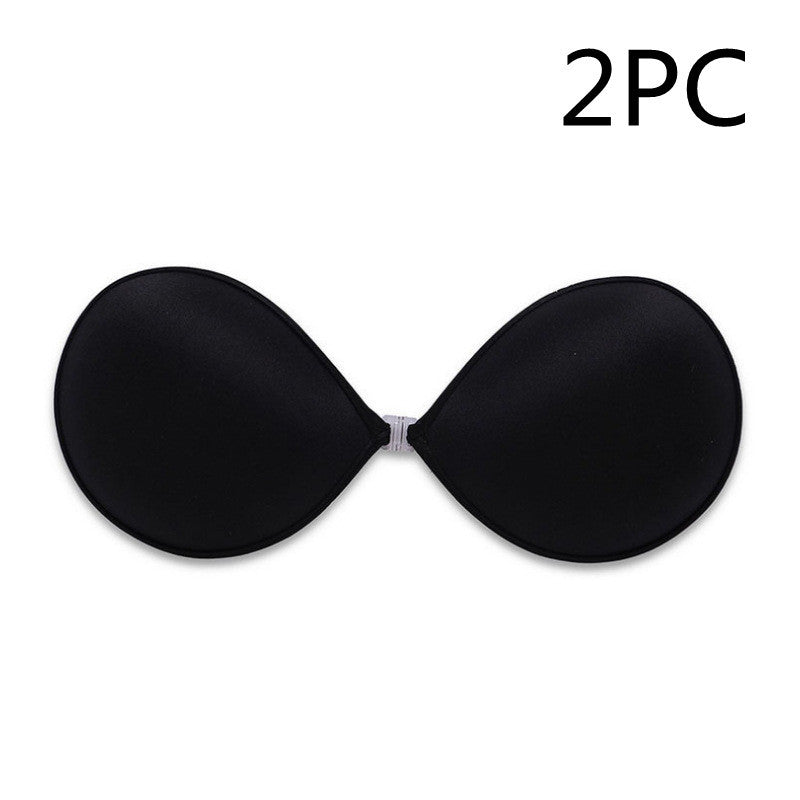 Breathable Seamless Push Up Strapless Invisible One Piece Silicone Bra - Mubimart -  