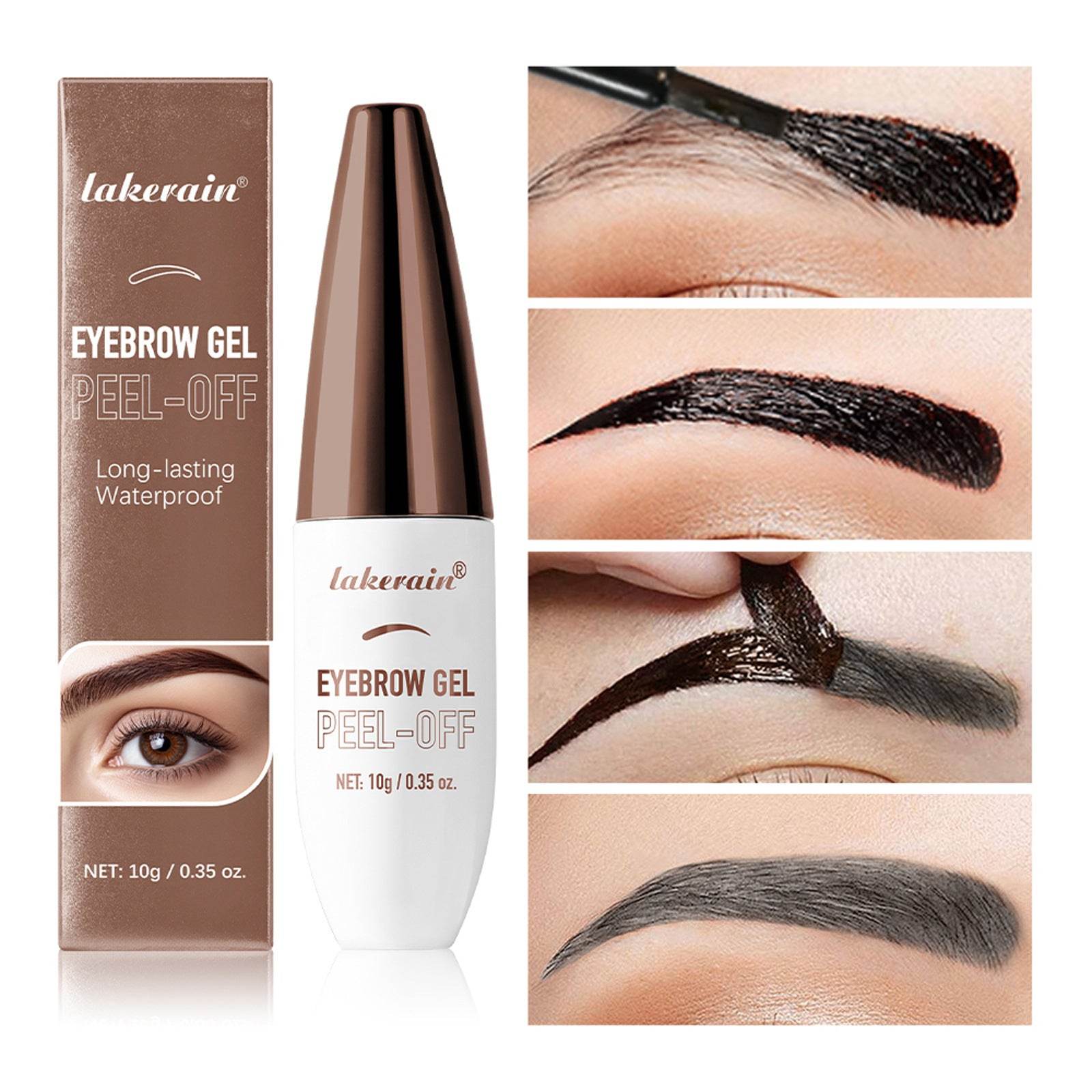 Wild Eyebrow Three-dimensional Waterproof Sweat-proof Not Easy To Fade Eyebrow Cream - Mubimart