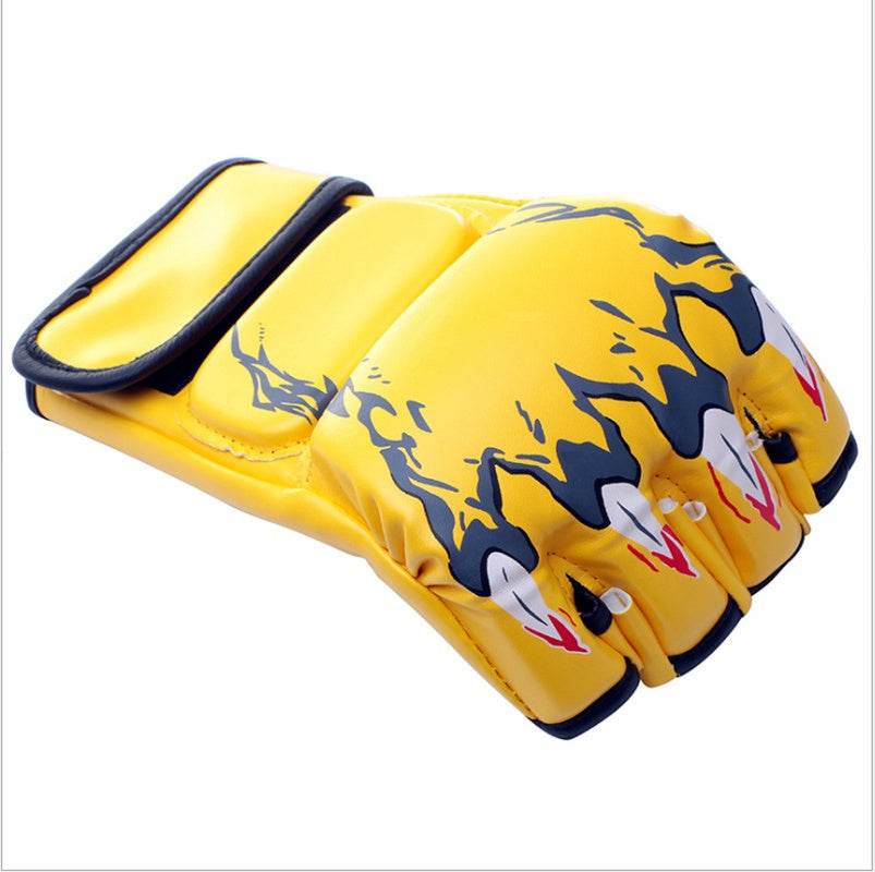 Sanda Gloves Gloves Female Adult Taekwondo Boxing - Mubimart