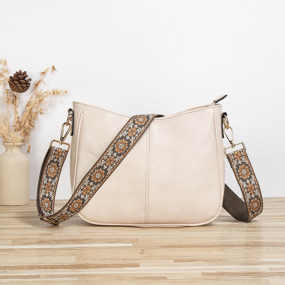 Crossbody Shoulder Bag Simple Fashion Women - Mubimart