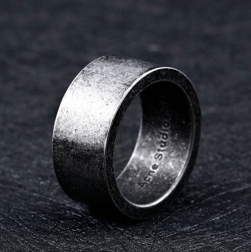Titanium Steel Men And Women Simple Ring - Mubimart