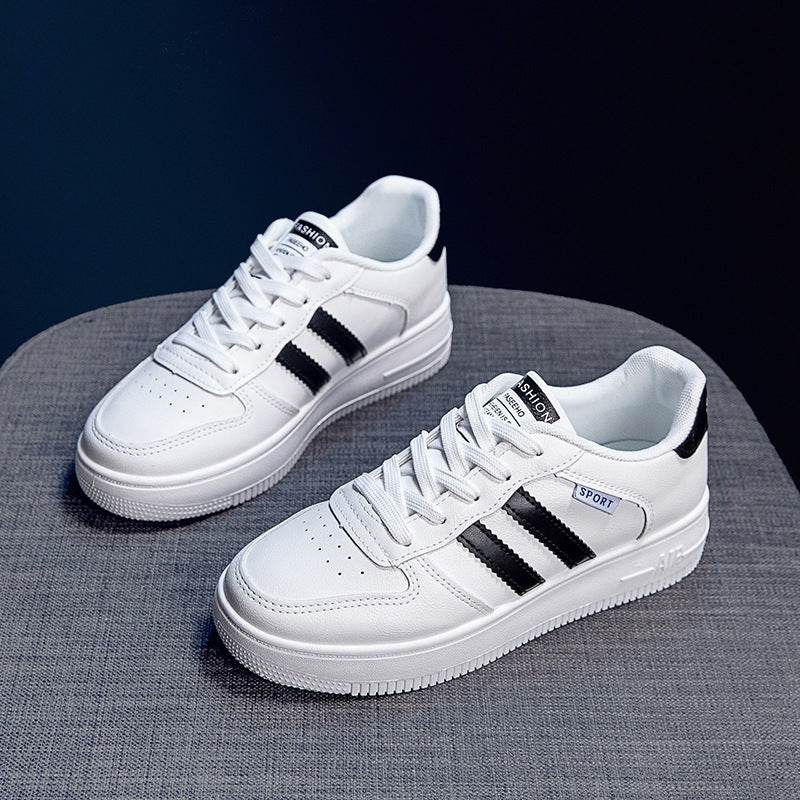 Spring Casual White Shoes Women Platform - Mubimart