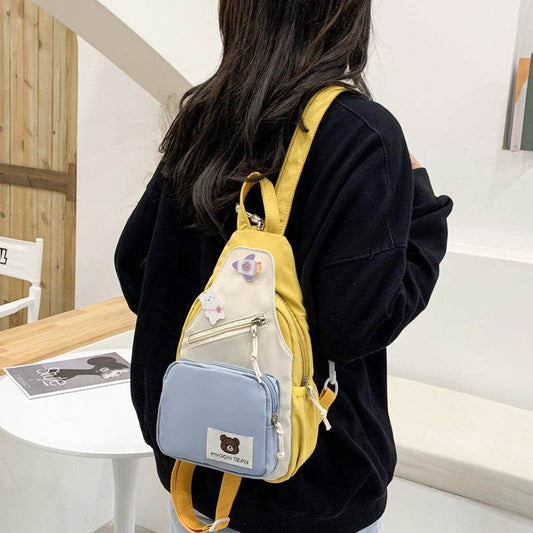 Women's Fashion Casual Versatile Small Satchel - Mubimart
