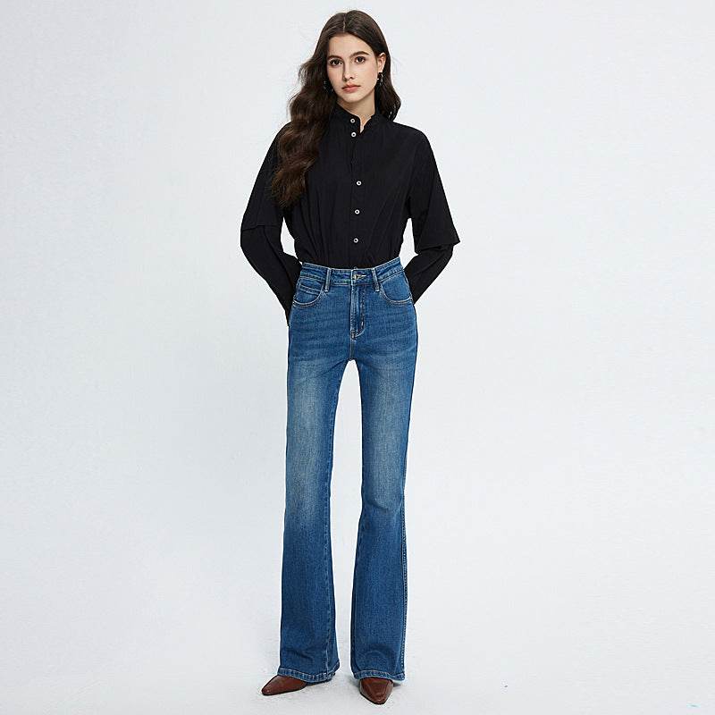 Fashionable Stretch Skinny Jeans For Women - Mubimart