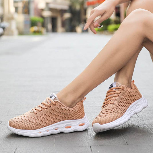 Mesh Surface Lightweight Casual Sneaker Women - Mubimart