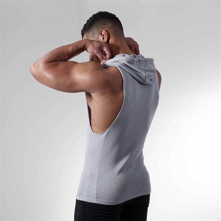 Men's Fashionable Cotton Stretch Sports Undershirt - Mubimart