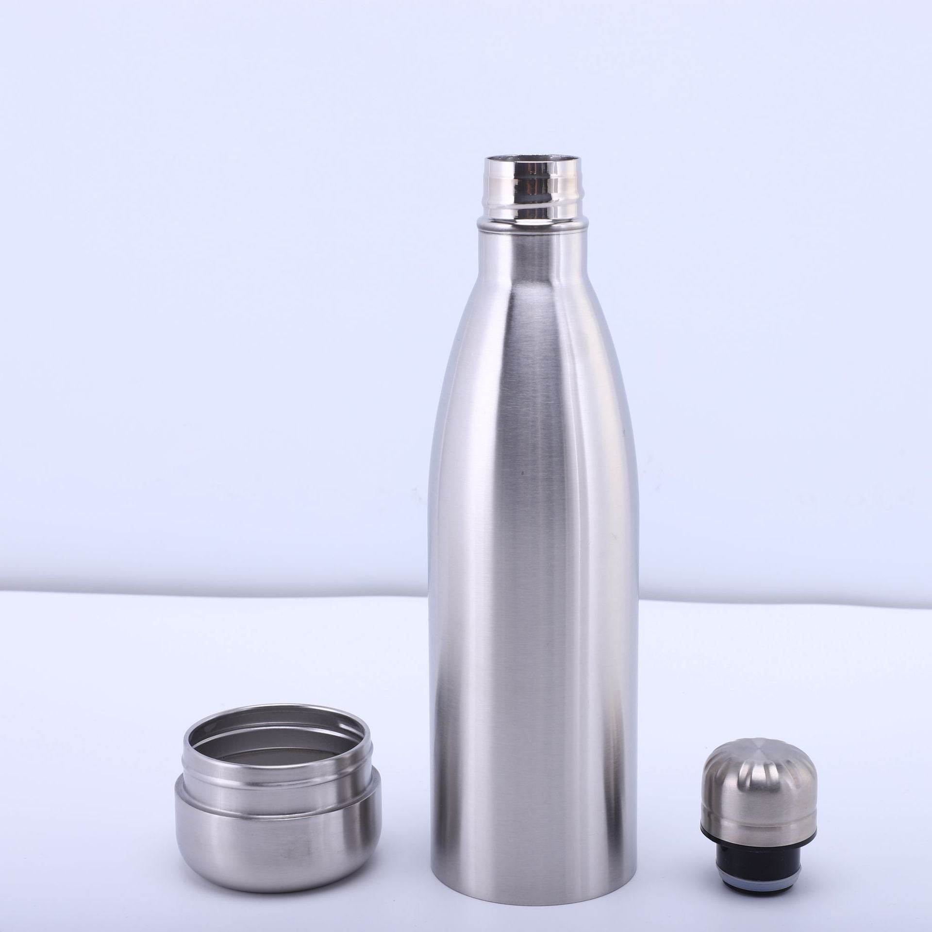 304 Stainless Steel Bottom Removable Coke Bottle - Mubimart