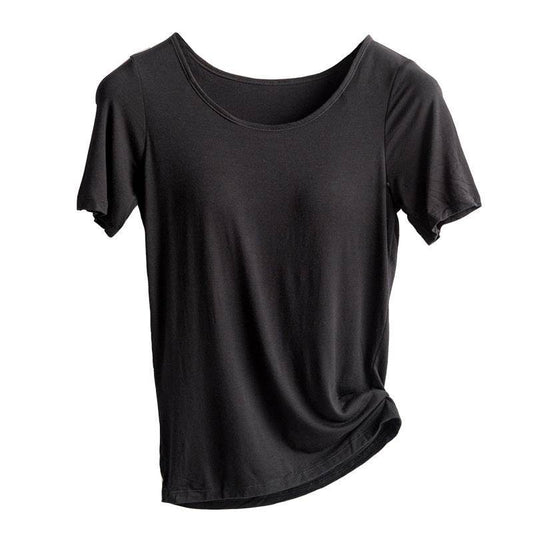 Bra Pad Cup Bra One-piece No Steel Ring Camisole Women's Free Bra Bottoming Shirt Underwear - Mubimart
