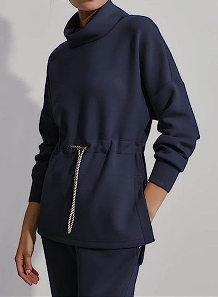 Winter Slimming Long Sleeve Workout Clothes Top - Mubimart